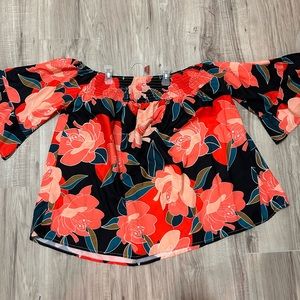 off the shoulder blouse